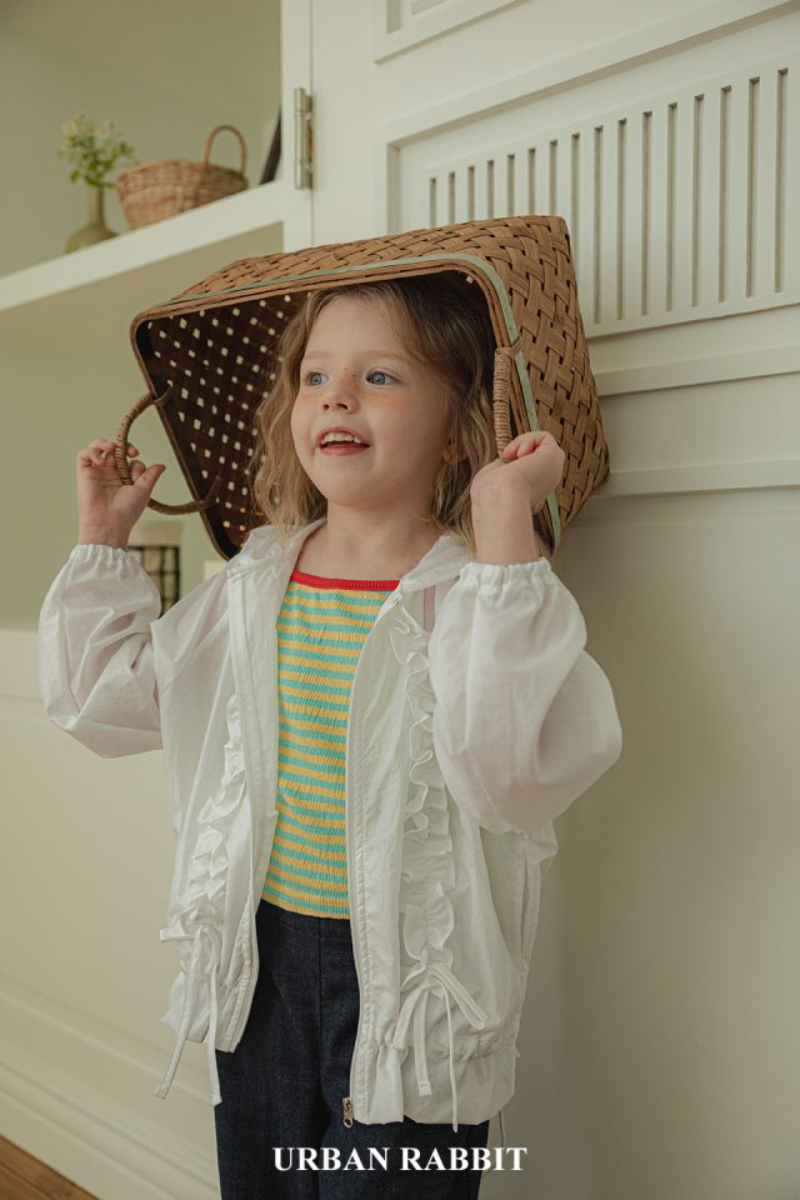 Urban Rabbit - Korean Children Fashion - #kidsshorts - Ice Frill Summer Jumper - 4