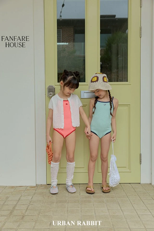 Urban Rabbit - Korean Children Fashion - #kidsstore - Rose Swimsuit Mesh Pouch - 2