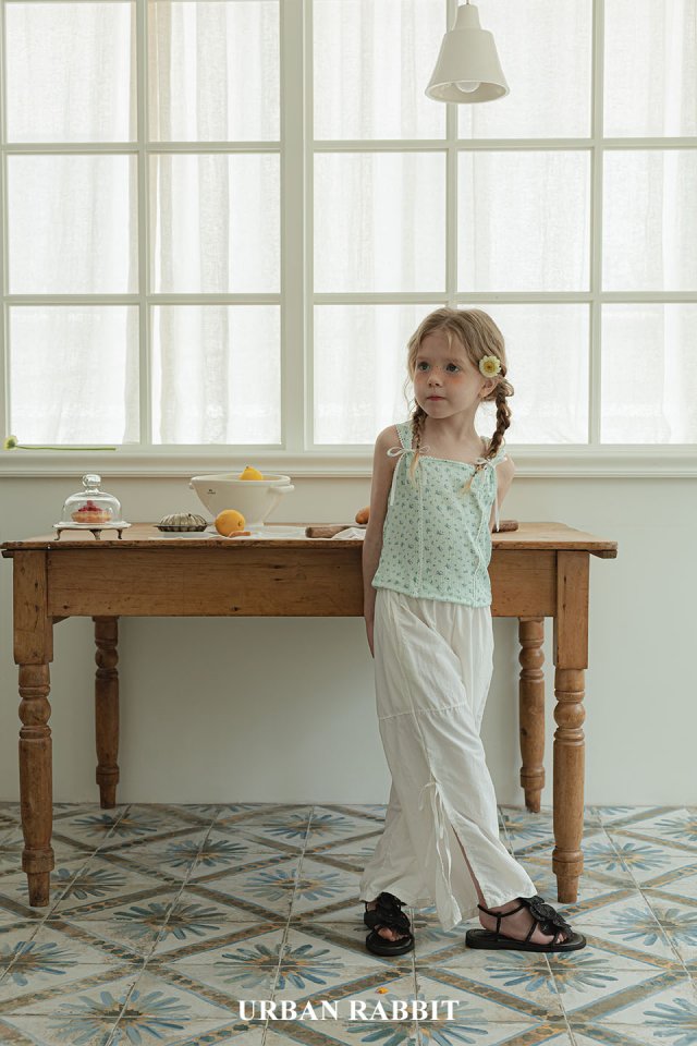 Urban Rabbit - Korean Children Fashion - #kidsstore - Kiki Ribbon Sleeveless Blouse - 5