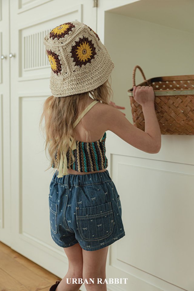 Urban Rabbit - Korean Children Fashion - #kidzfashiontrend - Crochet Knit Bucket - 7
