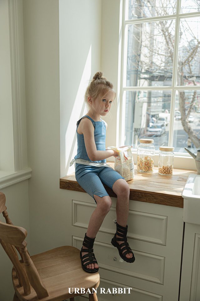 Urban Rabbit - Korean Children Fashion - #kidsstore - Jelly Capri Pants - 4