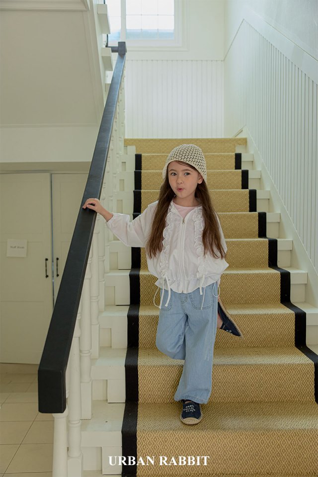 Urban Rabbit - Korean Children Fashion - #littlefashionista - Pocket Summer Denim Pants - 6