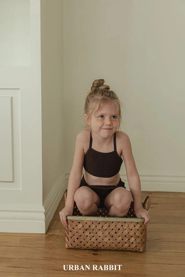 Urban Rabbit - Korean Children Fashion - #littlefashionista - Lace Bikini Set - 8