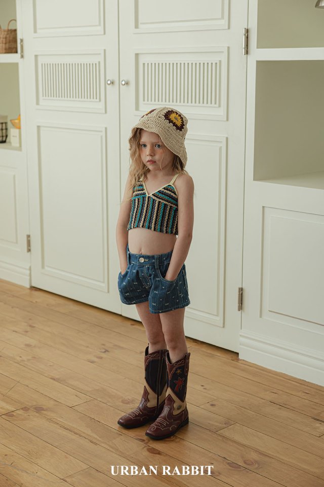 Urban Rabbit - Korean Children Fashion - #littlefashionista - Bohemian Knit Top - 2
