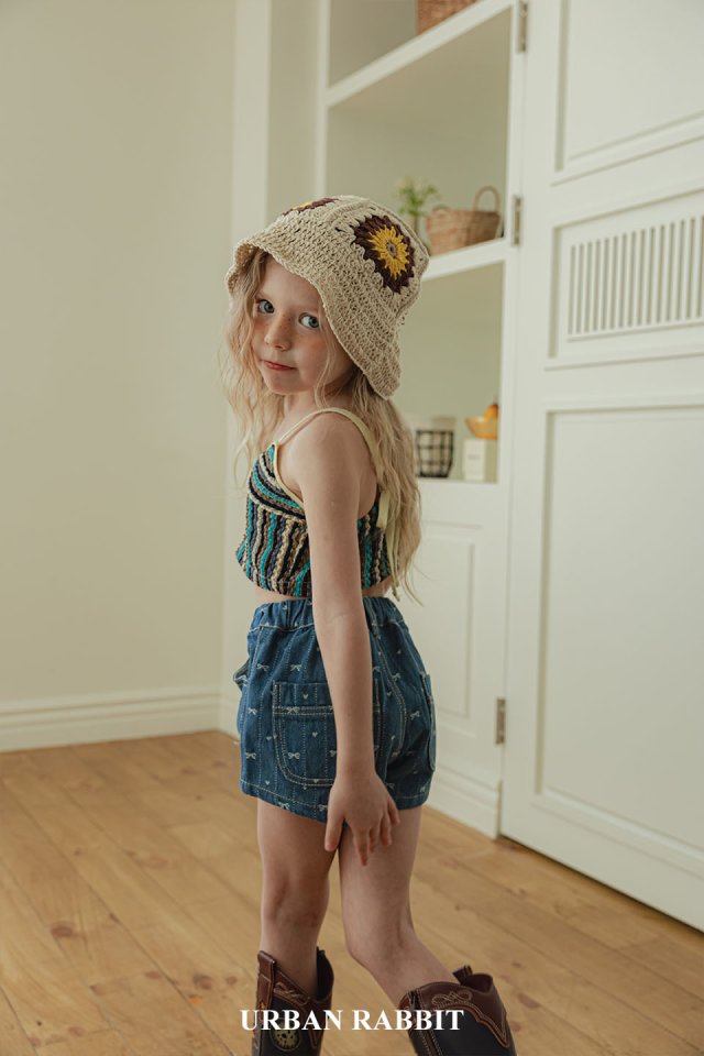 Urban Rabbit - Korean Children Fashion - #littlefashionista - Micro Short Denim Pants - 3