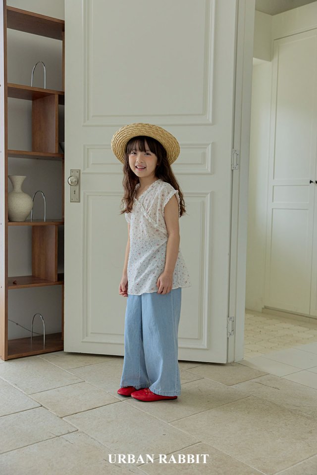 Urban Rabbit - Korean Children Fashion - #magicofchildhood - Pocket Summer Denim Pants - 7