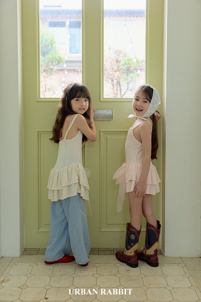 Urban Rabbit - Korean Children Fashion - #magicofchildhood - Girly Cancan One-piece - 5