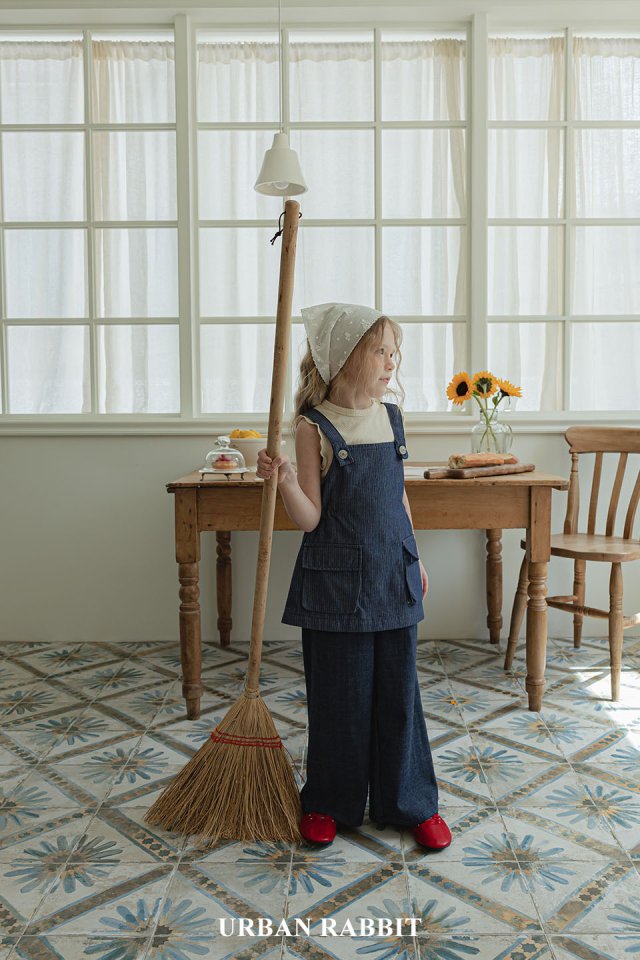 Urban Rabbit - Korean Children Fashion - #magicofchildhood - Mocha Mousse Sleeveless - 5
