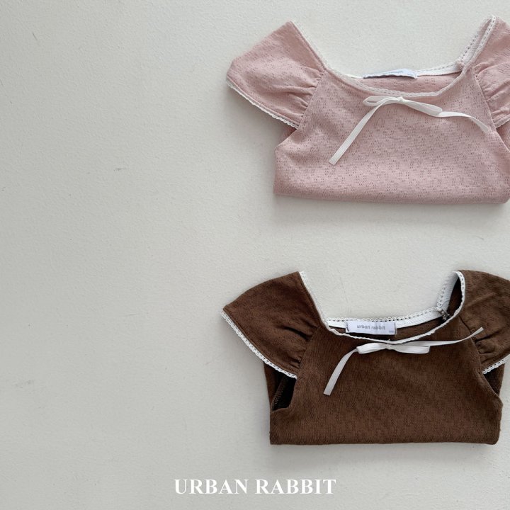 Urban Rabbit - Korean Children Fashion - #magicofchildhood - Lace Tee - 8