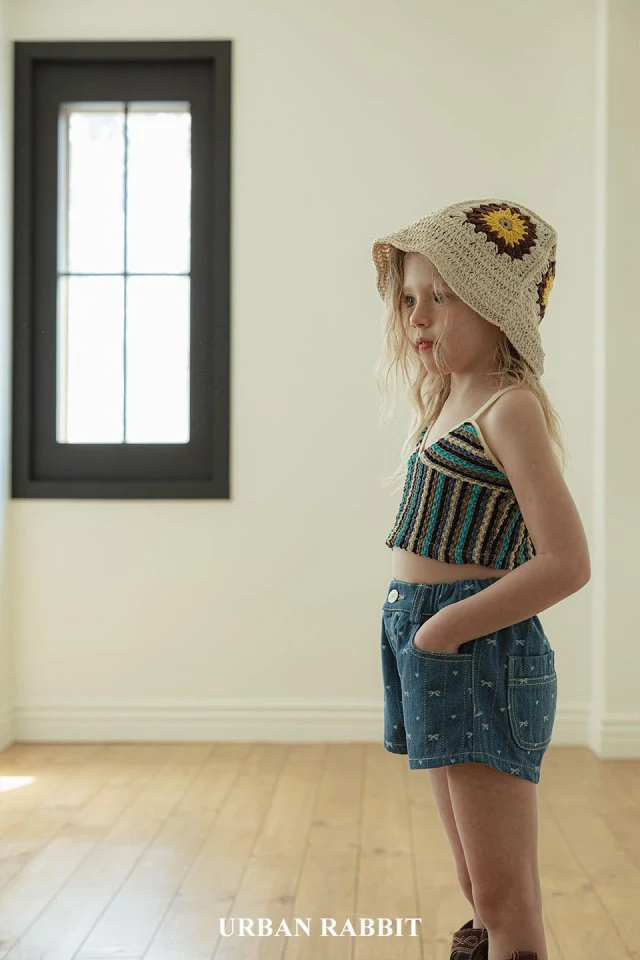 Urban Rabbit - Korean Children Fashion - #littlefashionista - Micro Short Denim Pants - 4