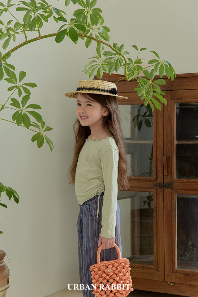 Urban Rabbit - Korean Children Fashion - #minifashionista - Haribo Long Sleeve Shirring Tee - 10
