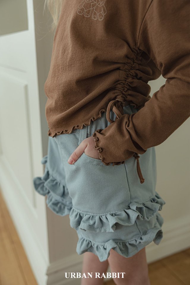 Urban Rabbit - Korean Children Fashion - #minifashionista - Pastel Frill Short Pants - 7