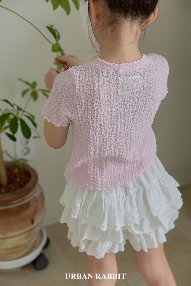 Urban Rabbit - Korean Children Fashion - #minifashionista - Wrinkle Sweet Blouse - 2
