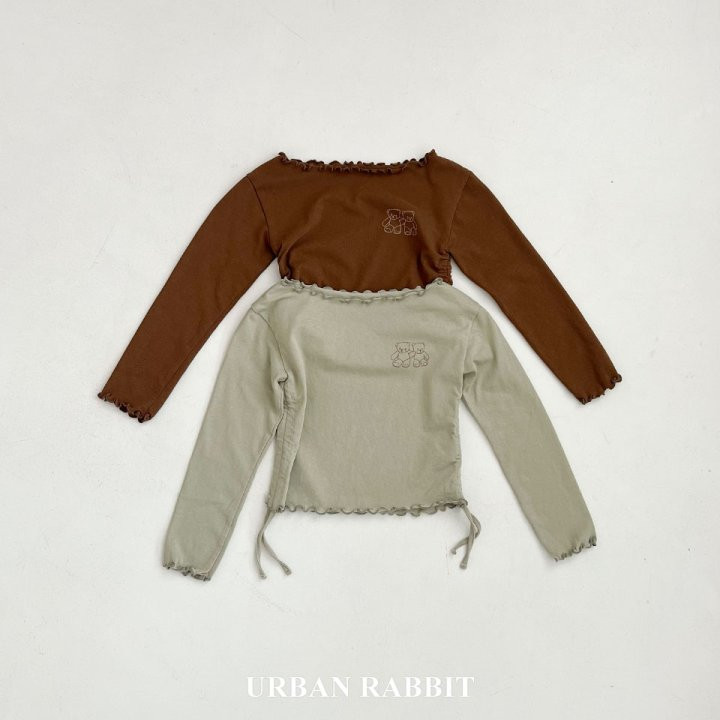 Urban Rabbit - Korean Children Fashion - #prettylittlegirls - Haribo Long Sleeve Shirring Tee - 11