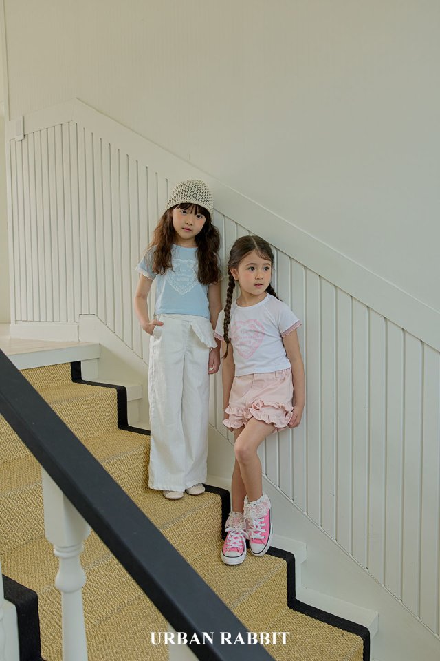 Urban Rabbit - Korean Children Fashion - #prettylittlegirls - Pastel Frill Short Pants - 8