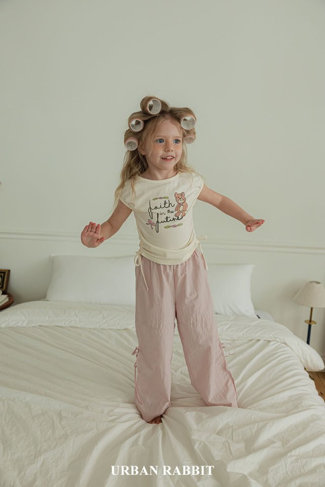 Urban Rabbit - Korean Children Fashion - #prettylittlegirls - Bear Cap Sleeve Tee