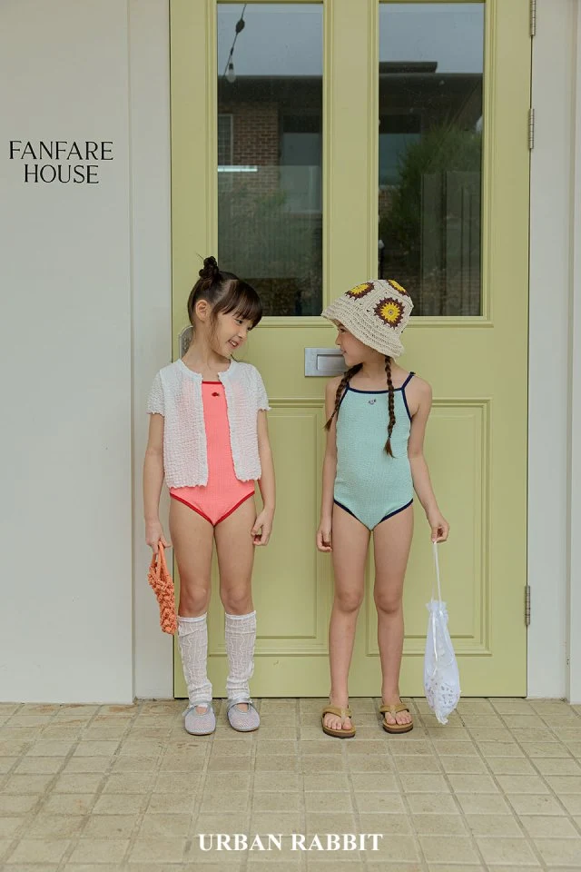 Urban Rabbit - Korean Children Fashion - #prettylittlegirls - Rose Swimsuit Mesh Pouch - 8