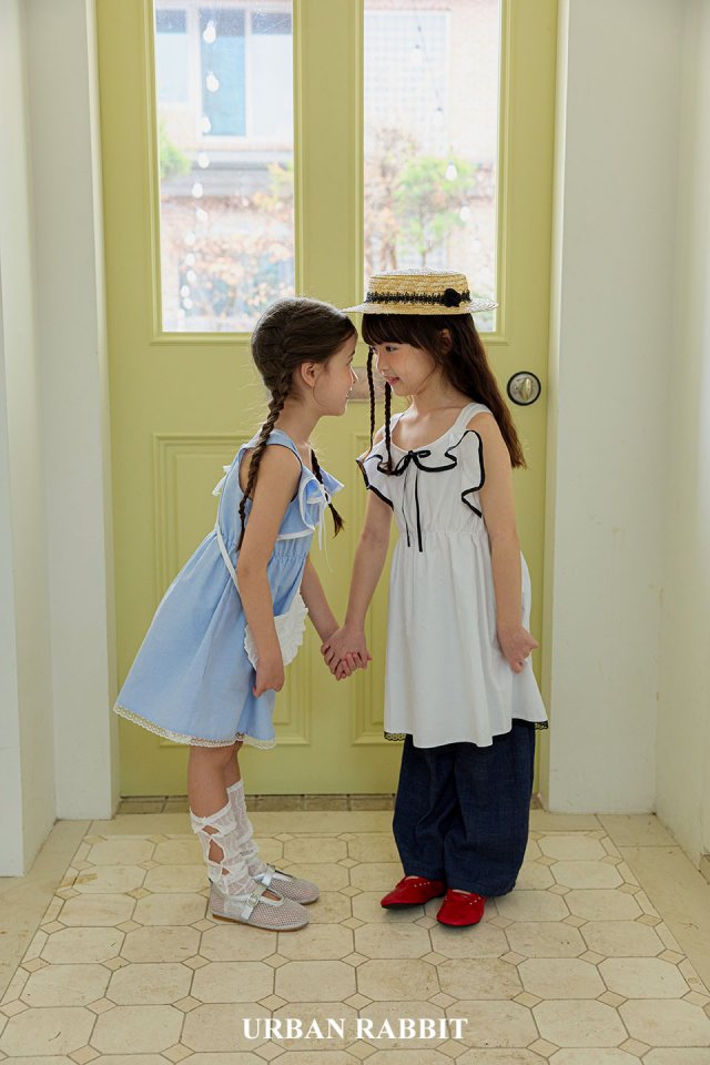 Urban Rabbit - Korean Children Fashion - #stylishchildhood - Ruffle One-piece - 2