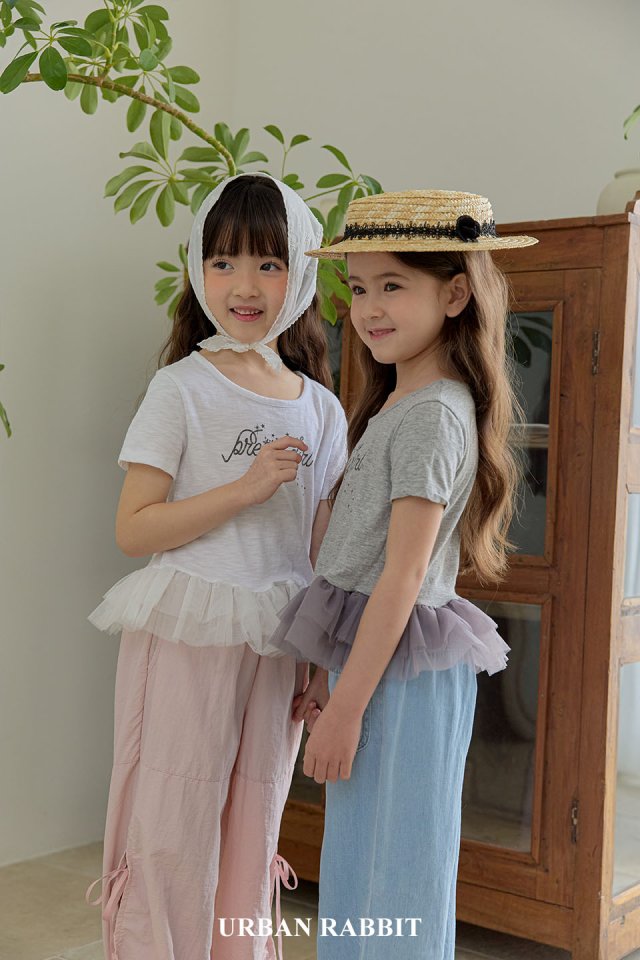 Urban Rabbit - Korean Children Fashion - #stylishchildhood - Ballet Fit Short Sleeve Tee - 5