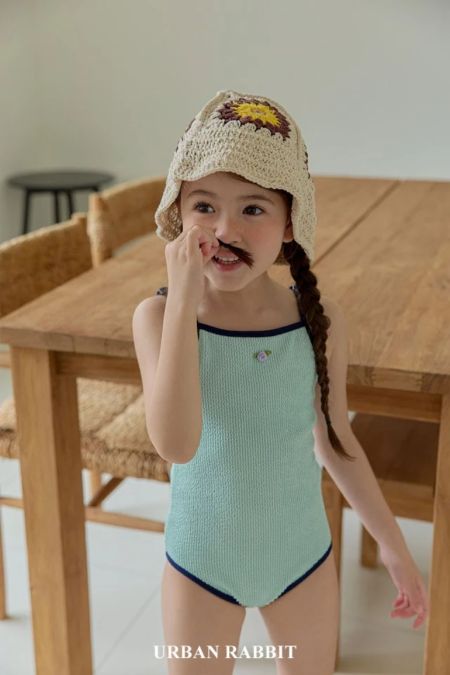 Urban Rabbit - Korean Children Fashion - #todddlerfashion - Rose Swimsuit Mesh Pouch - 9