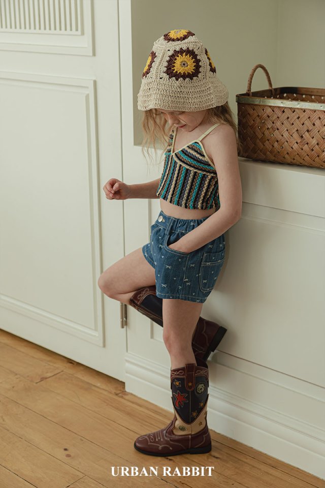 Urban Rabbit - Korean Children Fashion - #todddlerfashion - Bohemian Knit Top - 6