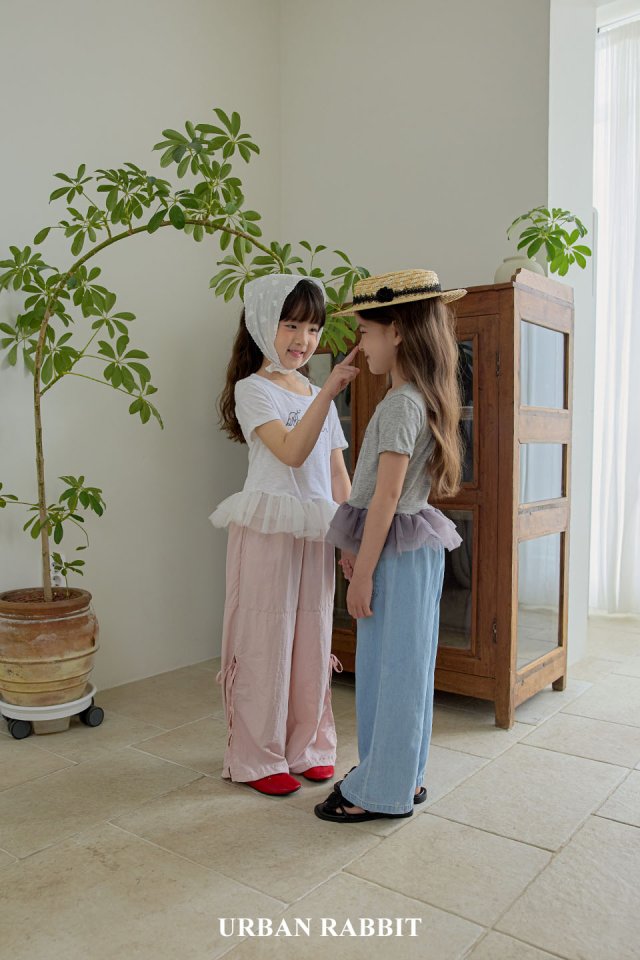 Urban Rabbit - Korean Children Fashion - #todddlerfashion - Ballet Fit Short Sleeve Tee - 3
