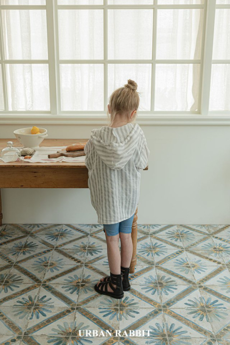 Urban Rabbit - Korean Children Fashion - #todddlerfashion - Vacation Hooded Shirt
