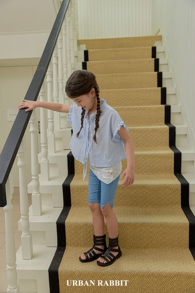 Urban Rabbit - Korean Children Fashion - #todddlerfashion - Jelly Capri Pants - 10