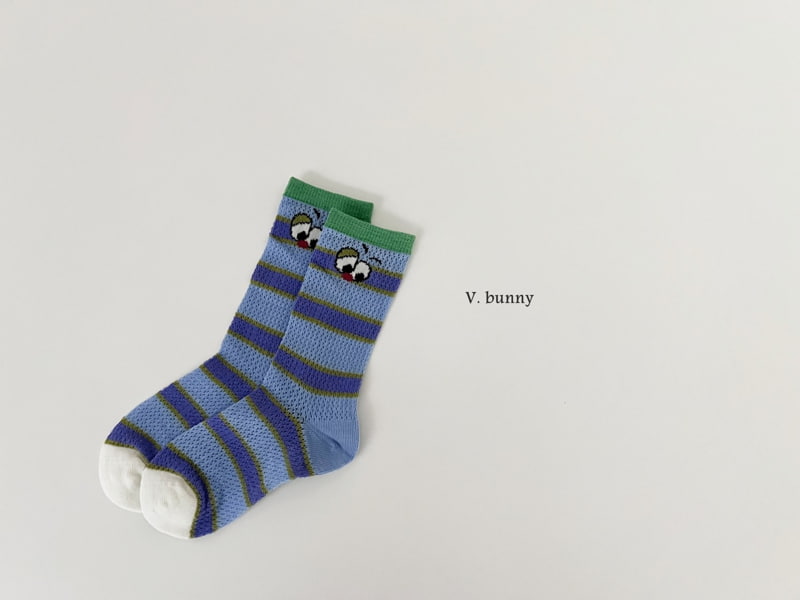 V Bunny - Korean Children Fashion - #childofig - Esba Socks Set - 5