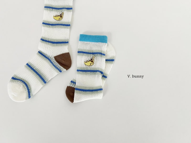 V Bunny - Korean Children Fashion - #childrensboutique - Esba Socks Set - 6