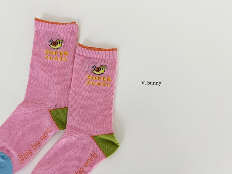 V Bunny - Korean Children Fashion - #designkidswear - Club Socks Set - 6
