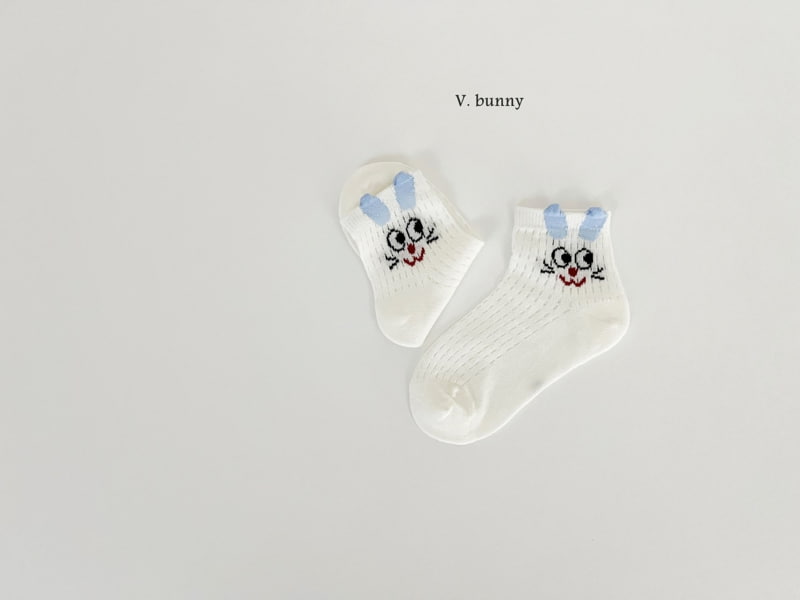 V Bunny - Korean Children Fashion - #kidsshorts - Good Luck Socks Set - 6