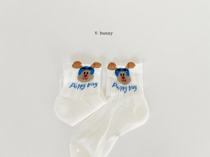 V Bunny - Korean Children Fashion - #kidsshorts - Relax Socks Set - 4