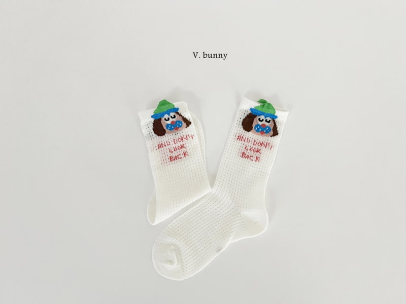 V Bunny - Korean Children Fashion - #kidsstore - TV Socks Set - 5