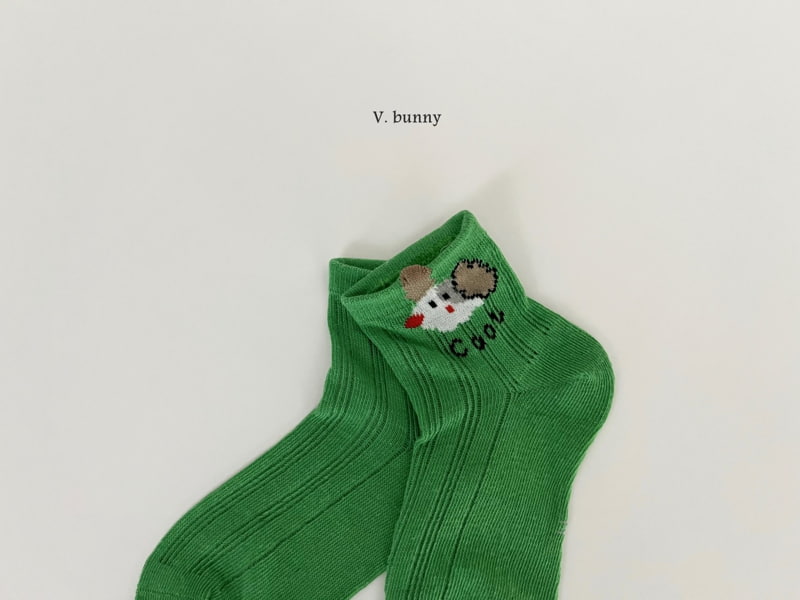 V Bunny - Korean Children Fashion - #kidzfashiontrend - Relax Socks Set - 5