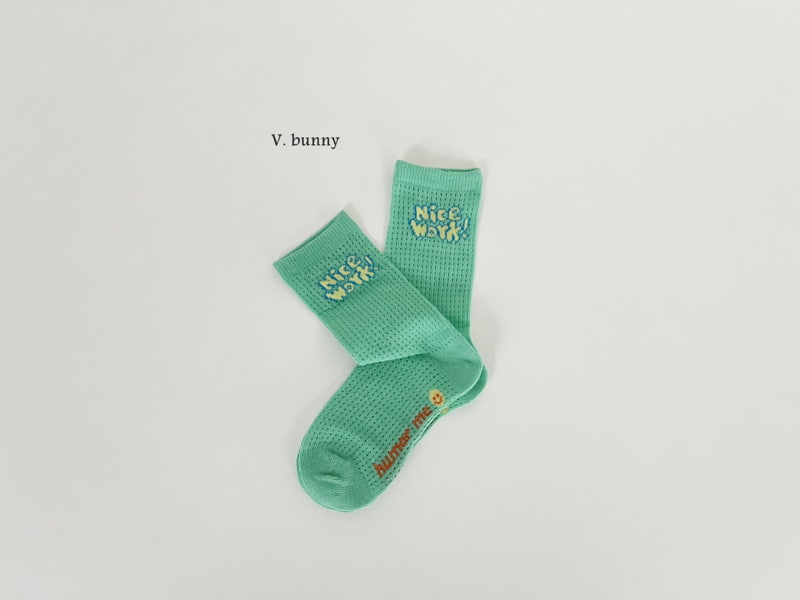 V Bunny - Korean Children Fashion - #kidzfashiontrend - TV Socks Set - 6