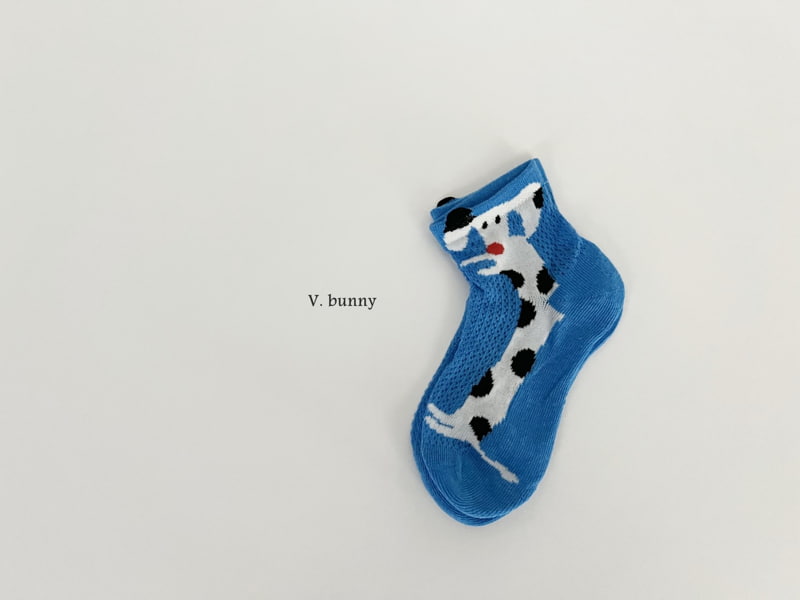 V Bunny - Korean Children Fashion - #magicofchildhood - Long Puppy Socks Set - 4