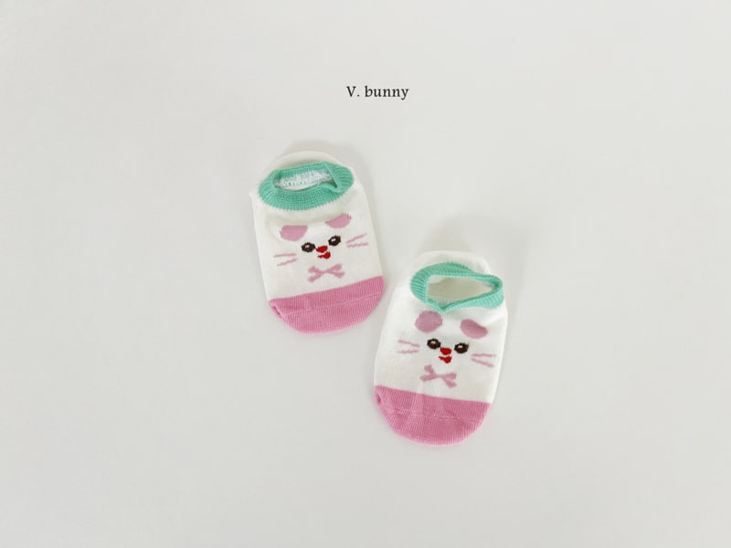 V Bunny - Korean Children Fashion - #minifashionista - Red Ribbon Socks Set - 7