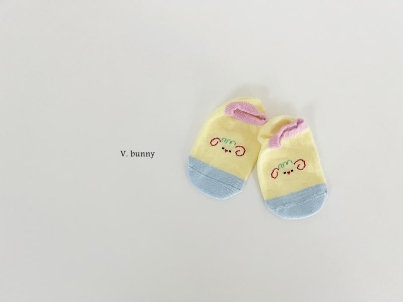 V Bunny - Korean Children Fashion - #prettylittlegirls - Red Ribbon Socks Set - 8