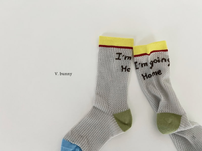 V Bunny - Korean Children Fashion - #toddlerclothing - Esba Socks Set - 4