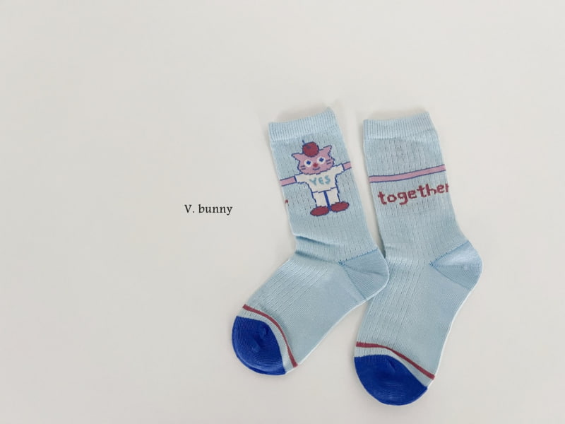 V Bunny - Korean Children Fashion - #stylishchildhood - Club Socks Set - 3