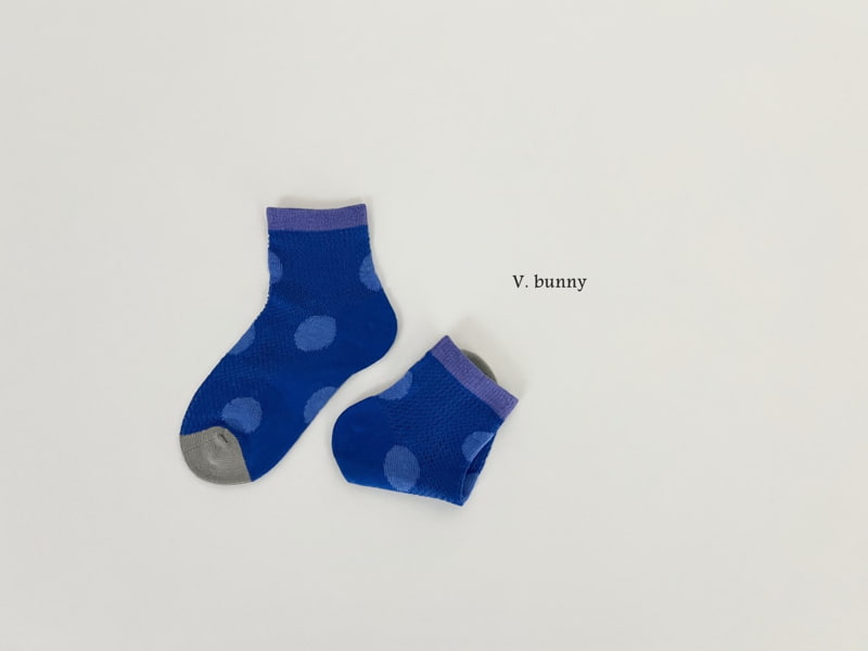 V Bunny - Korean Children Fashion - #toddlerclothing - Short Socks Set - 6