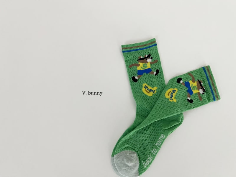 V Bunny - Korean Children Fashion - #toddlerclothing - Esba Socks Set - 3