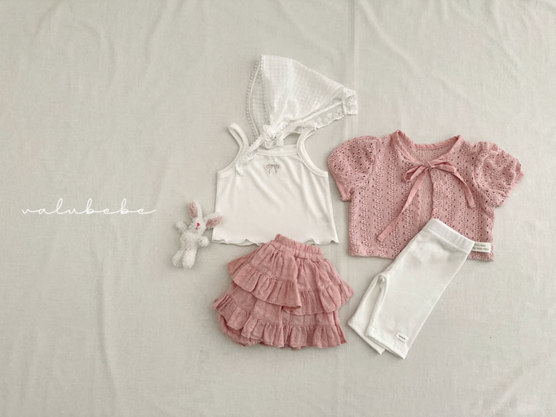 Valu Bebe - Korean Baby Fashion - #babyboutique - Bebe Ire Lace Cardigan - 5