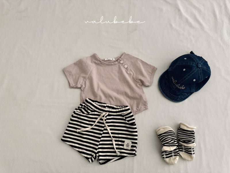 Valu Bebe - Korean Baby Fashion - #babyboutique - Bebe Stripe Pocket Pants - 5