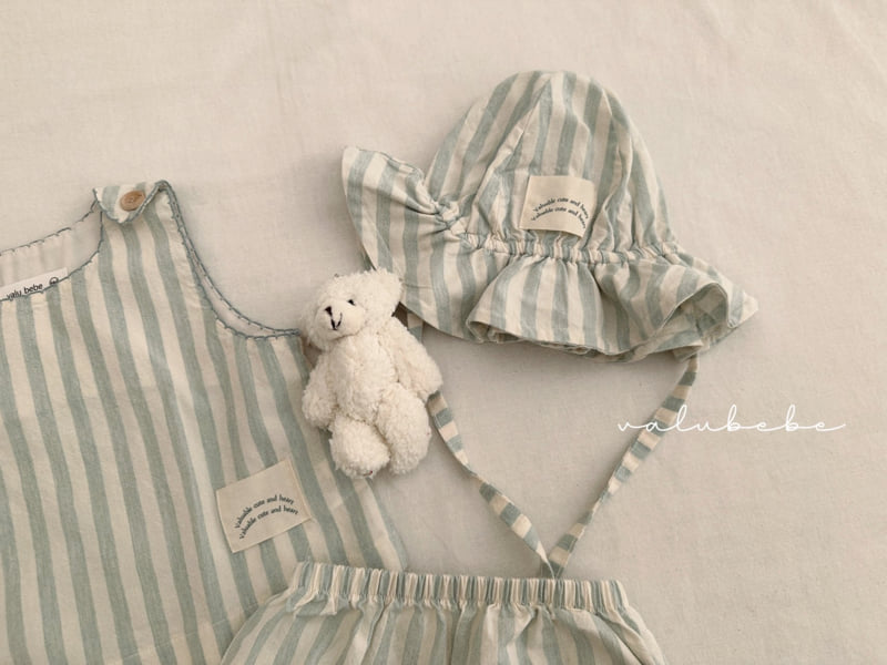 Valu Bebe - Korean Baby Fashion - #babyboutique - Fresh Stripe Bucket Hat - 9