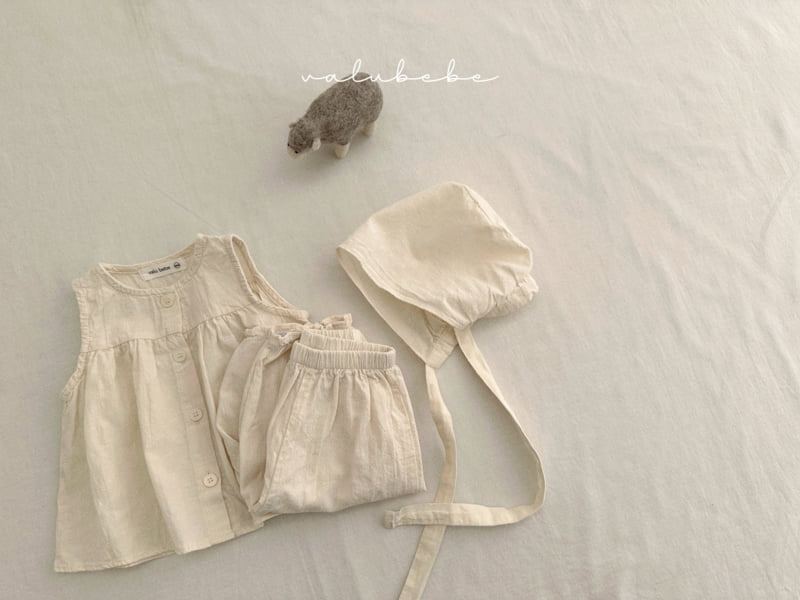 Valu Bebe - Korean Baby Fashion - #babyboutique - Natural Bonnet Hat 2 - 10