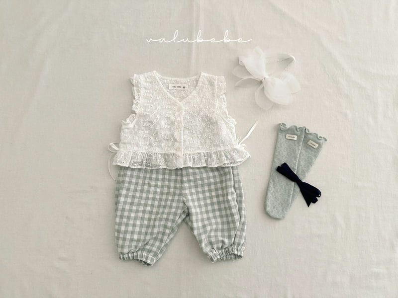 Valu Bebe - Korean Baby Fashion - #babyboutique - Bebe Lace Vest - 9