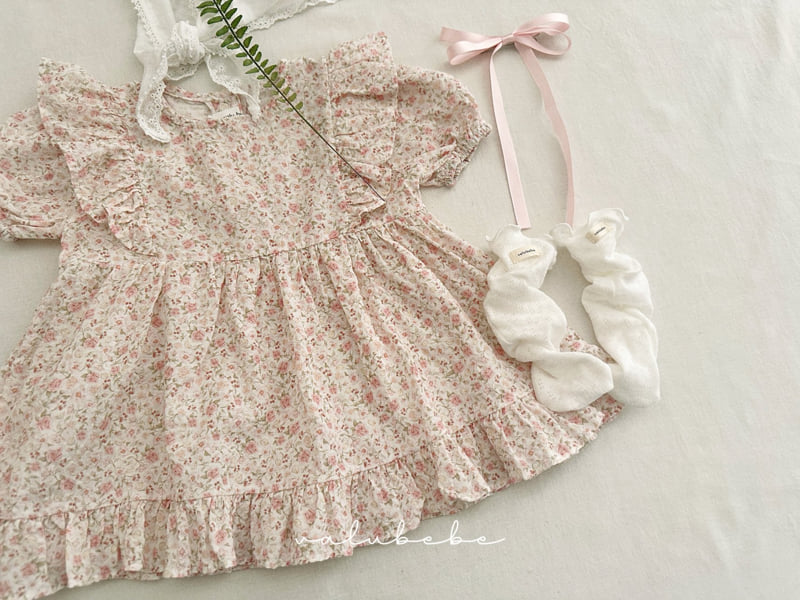 Valu Bebe - Korean Baby Fashion - #babyboutique - Bebe Ludia Puff One-piece - 12