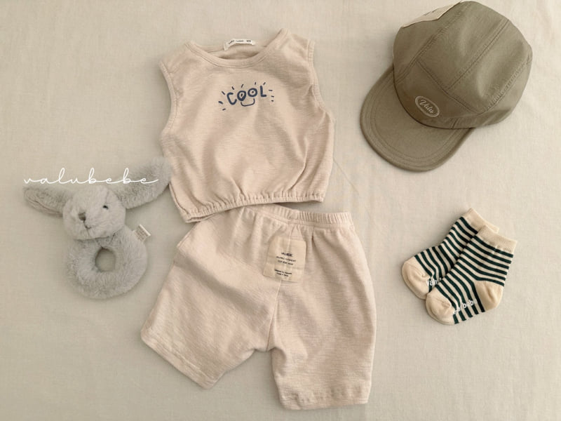 Valu Bebe - Korean Baby Fashion - #babyboutique - Kids COOL Sleeveless Tee - 12